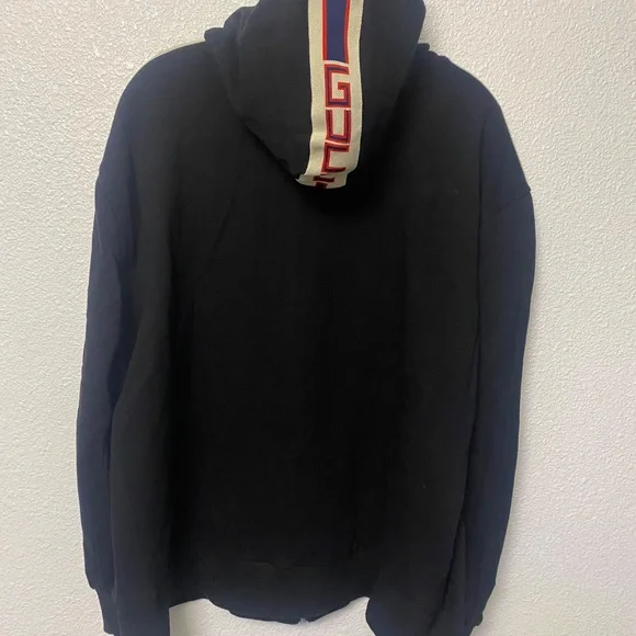 Black And Red Gucci Hoodie Sz M - Picture 5 of 9